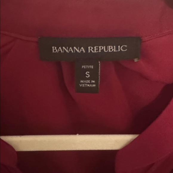 Banana Republic Small Petite Burgandy Dress - Picture 3 of 3